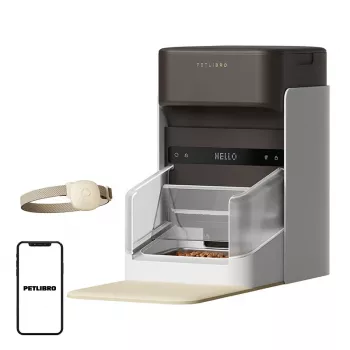 Petlibro RFID-Smart-Futterspender mit Halsband, 3L