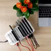 Ladestation Unitek Y-2190A — 10 USB-Anschlüsse (8×USB2.0 + 2×USB3.2 Gen1), kabelloses Laden, 96 W Gesamtleistung