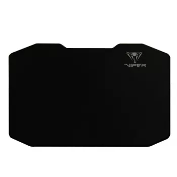 Mauspad PATRIOT Viper Gaming Schwarz — Polymer/Gummi, LED-Hintergrundbeleuchtung, USB-betrieben, rutschfest, 353,5×242,7 mm, 5,5 mm Dicke