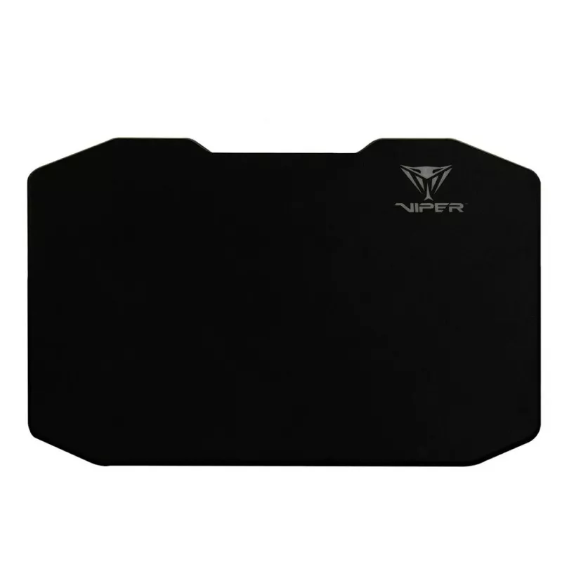 Mauspad PATRIOT Viper Gaming Schwarz — Polymer/Gummi, LED-Hintergrundbeleuchtung, USB-betrieben, rutschfest, 353,5×242,7 mm, 5,5 mm Dicke