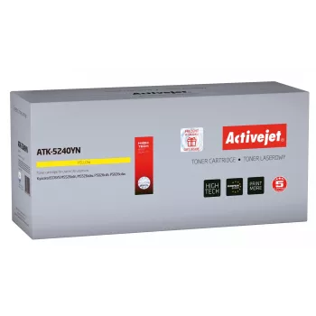 Activejet ATK-5240YN Toner (Ersatz für Kyocera TK-5240Y; Supreme; 3000 Seiten; Gelb)
