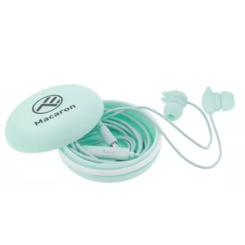 Headset Tellur In-Ear-Kopfhörer Macaron Blau TLL162132