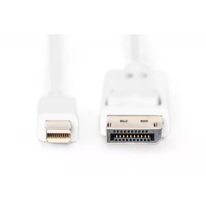 DisplayPort-Verbindungskabel Digitus AK-340102-010-W