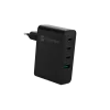 NATEC NUC-2234 Ladegerät für mobile Geräte Laptop, Smartphone Schwarz AC Schnellladung Indoor