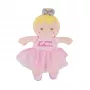 Babyrassel TULILO Rattle Puppe Lily, weiche puppenförmige Handrassel für Kleinkinder