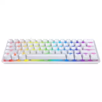 Razer Huntsman Mini Tastatur Gaming USB QWERTY Englisch Weiß