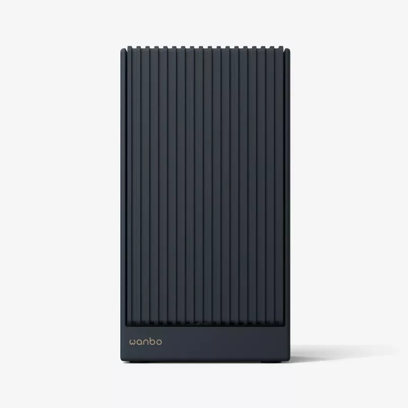 Tragbarer LCD-Projektor WANBO Cube 2 Pro – 500 ANSI-Lumen, 1080p (1920x1080), LED, Autofokus, Android TV, 1,2:1-Zoom, 8 W, Schwarz