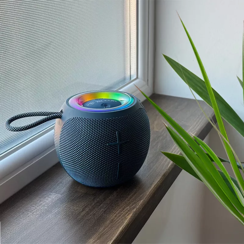 Tragbarer Lautsprecher Tellur Mirage Bluetooth-Lautsprecher 12W Blau