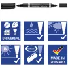 Permanentmarker Staedtler Lumocolor permanent duo 348 B schwarz 1 Stück