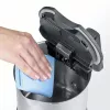 Severin WK 3409 Wasserkocher 1,7 L Schwarz - Edelstahl 2200 W (WK 3409)