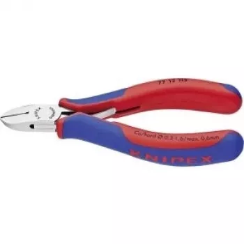 Knipex Elektronik-Seitenschneider L.115mm Form 1 Fase ja 2C Griff Spiegel poliert