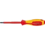 Knipex VDE Torx-Schraubendreher Größe T 20 Klingenlänge: 80 mm DIN EN 60900 (98 26 20)