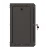 Lanberg WF11-3309-10B Rack-Schrank 9U Wandmontage-Rack Schwarz