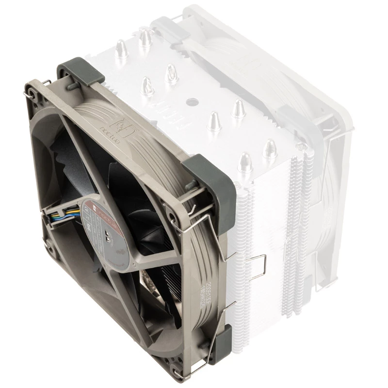 Fan Noctua NA-FK1 120 mm — 12 V PWM-Gehäuselüfter, 1700 U/min, 120,2 m³/h, 25,1 dB