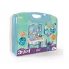 Spielküche SMOBY Stitch Kitchen 7600311909 mit Zubehör – Kinder-Rollenspielküchenset