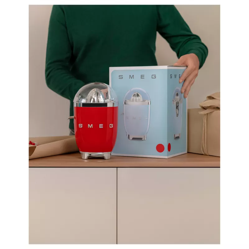 Elektrische Zitruspresse Smeg CJF11RDEU 70 W Rot Edelstahl