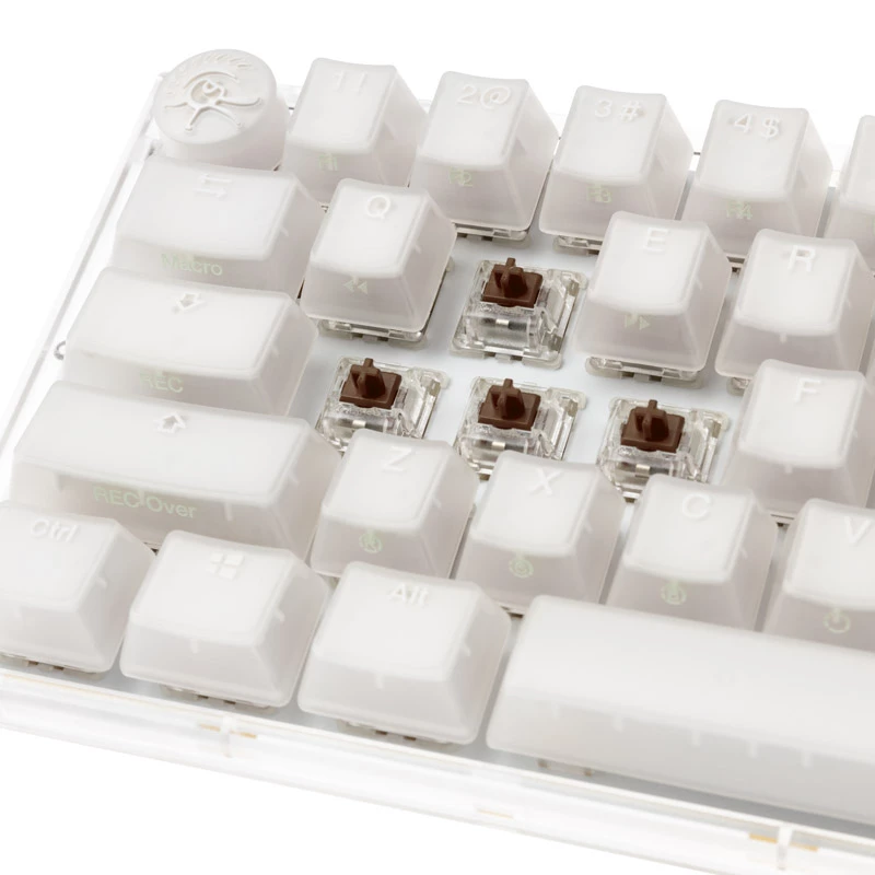 Ducky One 3 Aura Weiß Mini Tastatur Gaming USB QWERTY US International