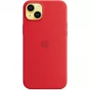 Apple iPhone 14 Plus Silikonhülle mit MagSafe – (PRODUCT)RED