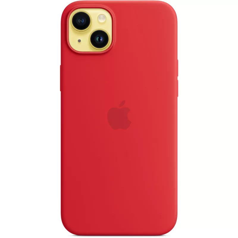 Apple iPhone 14 Plus Silikonhülle mit MagSafe – (PRODUCT)RED
