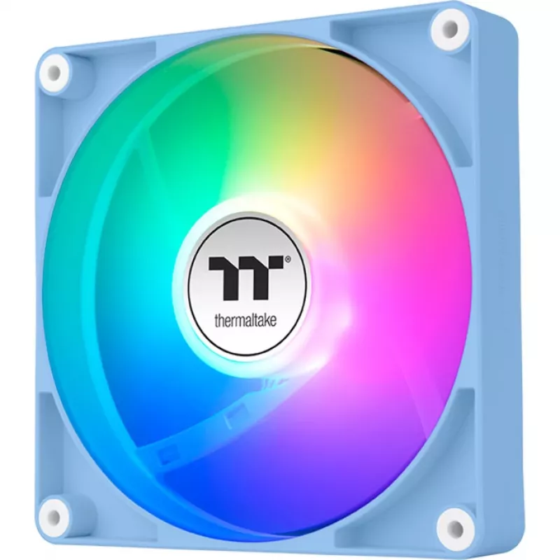 Thermaltake CT120 Reverse ARGB 120mm Gehäuselüfter, Hydrangea Blau, 2er-Pack