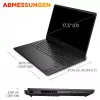 HP OMEN Gaming Laptop 17,3 FHD IPS Ryzen AI 7 350 32GB/1TB RTX 5060 144Hz Win11 17-db1476ng - Tastaturlayout möglicherweise Deutsch