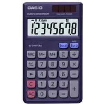 Casio SL-300VERA Taschenrechner Dunkelblau