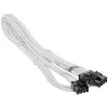Seasonic 12VHPWR PCIe-Adapterkabel - (Weiß, 0,75 Meter)(SS2X8P-12VHPWR-600/Weiß)