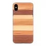 Smartphone-Hülle man and wood für iPhone XS Max — Schwarz