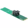 Adapter M.2 Key M zu SFF-8643 NVMe DeLOCK 63145