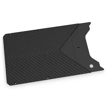 Backplate EK Water Blocks Aluminium Schwarz