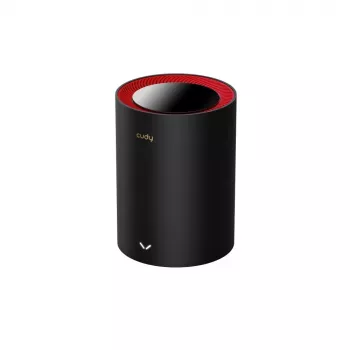 Cudy M3000 Dual-Band (2,4 GHz / 5 GHz) Wi-Fi 6 (802.11ax) Schwarz, Rot 1 Intern