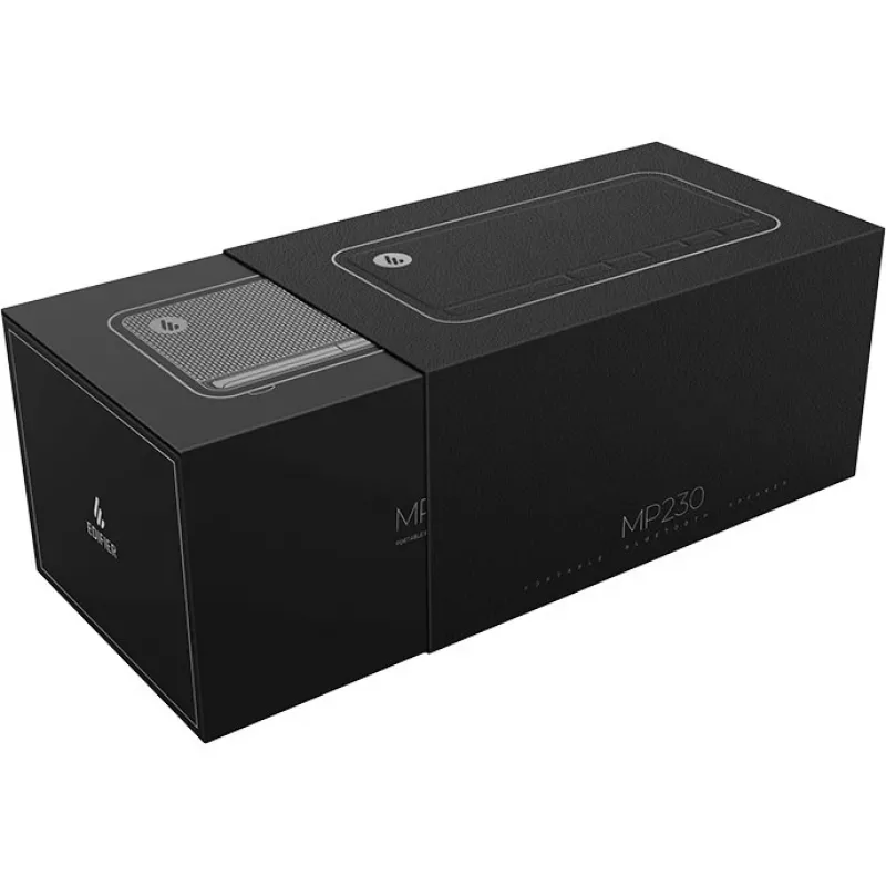 Tragbarer Lautsprecher Edifier MP230 Retro, Schwarz