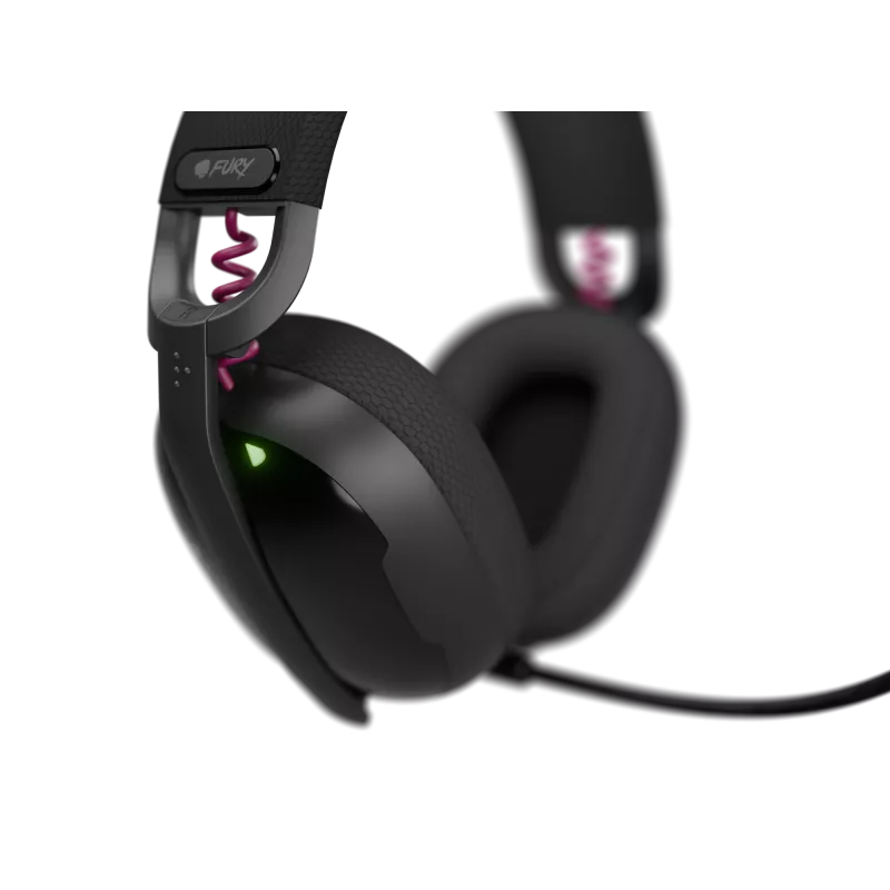 Genesis Gaming Headset | Fury Fukiya F6 | Bluetooth | Over-Ear | Mikrofon | Kabellos | Schwarz