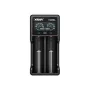 Batterieladegerät XTAR VC2SL — USB 5V 1A, LCD, lädt 2 Zellen, kompatibel Li-Ion/NiMH/NiCd, Größen A/AA/AAA/AAAA/C/D/SC, schwarz