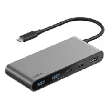 Belkin CONNECT USB-C 7-in-1 Hub Dual USB-C Ports si. AVC023hqSGY