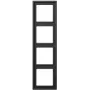JUNG Rahmen 4-fach anth horizontal/vertikal AL 2984 AN