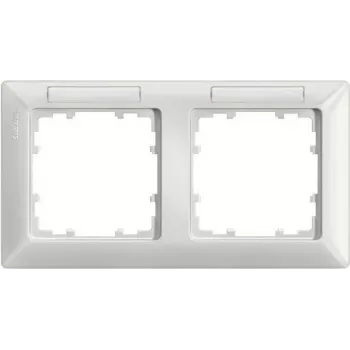 Siemens 5TG25521 Wandplatte/Schalterabdeckung Titan, Weiß