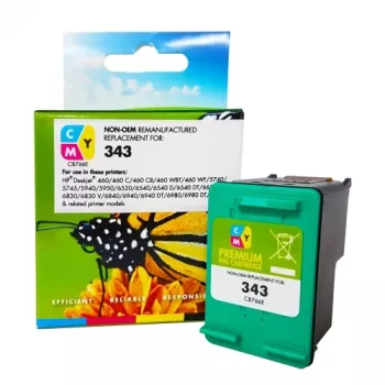 Static Control Kompatibel Hewlett-Packard 343 (C8766EE) Tricolor, 260 Seiten