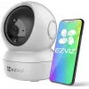 EZVIZ H6c 1920 x 1080 IP-Überwachungskamera, innen, kugelförmig, Wi‑Fi & Ethernet, 4 mm Objektiv, 360° Schwenkbereich, microSD bis zu 256 GB