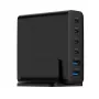 GEMBIRD Ladegerät für Mobilgeräte TA-UC-2A4C-PD75-01-BK — 75 W, 4× USB-C + 2× USB-A, PD & QC3.0, 6 Geräte gleichzeitig, 1,5 m Kabel, schwarz