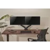 Monitorarm up up Economical Interactive Counterbalance Dual Monitor Arm Mattschwarz VESA 75x75/100x100