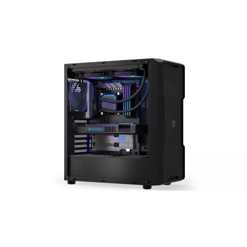 ENDORFY Navis F280 ARGB Computergehäuse All-in-One-Flüssigkeitskühler 14 cm Schwarz 1 Stk.