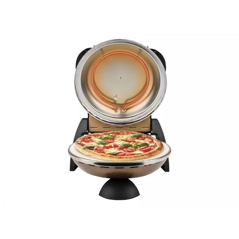 Pizzamaker G3 Ferrari Delizia 1 Pizza 1200W Schwarz Bronze