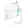 Curved-Monitor Arozzi Nova 49 Zoll (124,5 cm) Dual QHD 5120×1440 LED VA, 32:9, 4 ms, USB-Hub, Lautsprecher, weiß