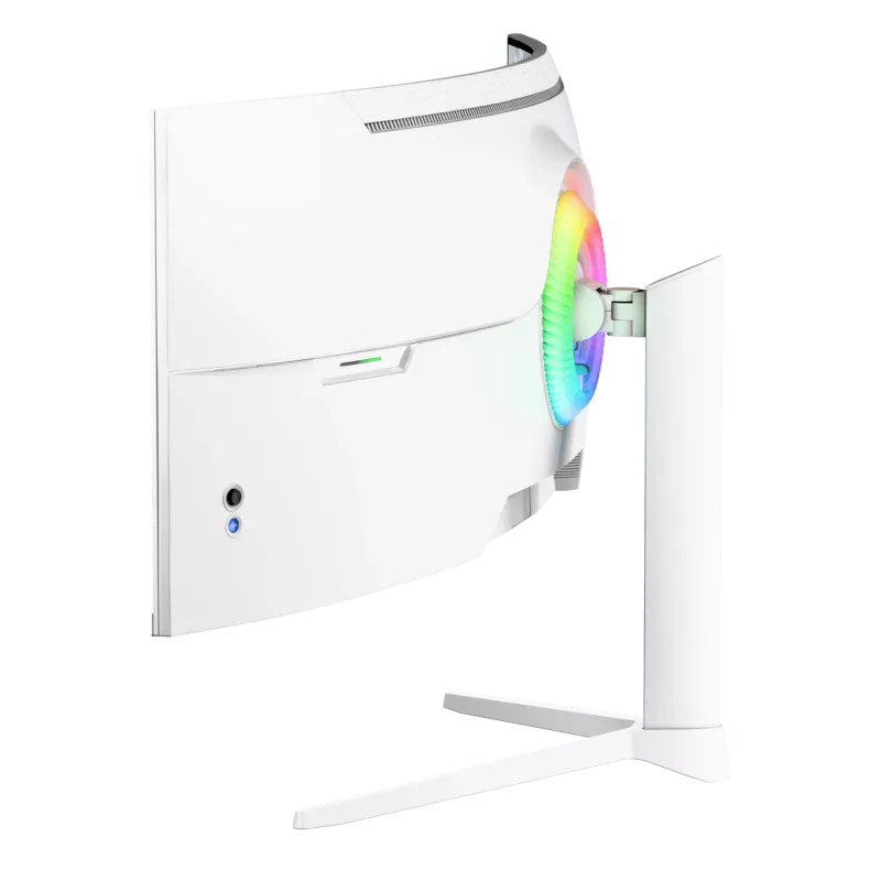 Curved-Monitor Arozzi Nova 49 Zoll (124,5 cm) Dual QHD 5120×1440 LED VA, 32:9, 4 ms, USB-Hub, Lautsprecher, weiß