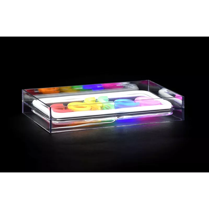 Neon LED-Leuchtschild ActiveJet AJE-NEON COFFEE, mehrfarbig, USB 5V, Aufputzmontage, AS-Kunststoffrahmen