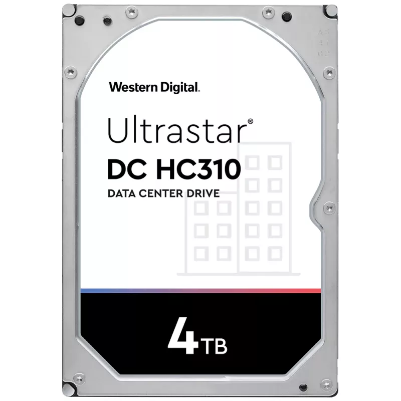 Western Digital Ultrastar DC HC310 4 TB 3,5 SATA III 7200 RPM 256 MB Festplatte, HUS726T4TALE6L4