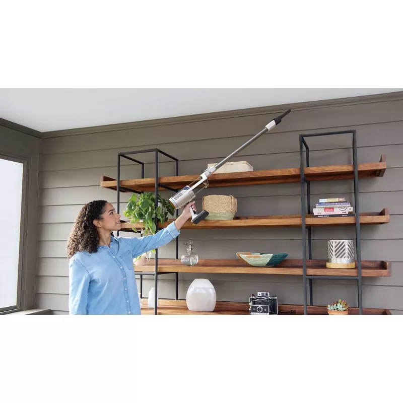 Sharkclean BU3521EU Stabstauger/Elektrobesen 2-in-1 Stabstauger Akku Trocken Beutellos 21,6 W Blau, Weiß