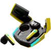 Canyon GTWS-2 Kopfhörer Kabellos Ohrhaken Gaming USB Type-C Bluetooth Lade-Dock Gelb (CND-GTWS2Y)