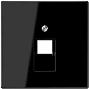 JUNG LS 969-1 UA SW - Schwarz - Thermoplast - konventionell - JUNG - RJ-45